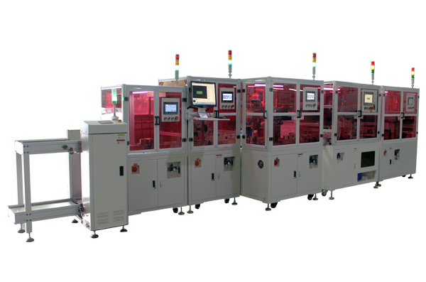 自動化打標分板測試線